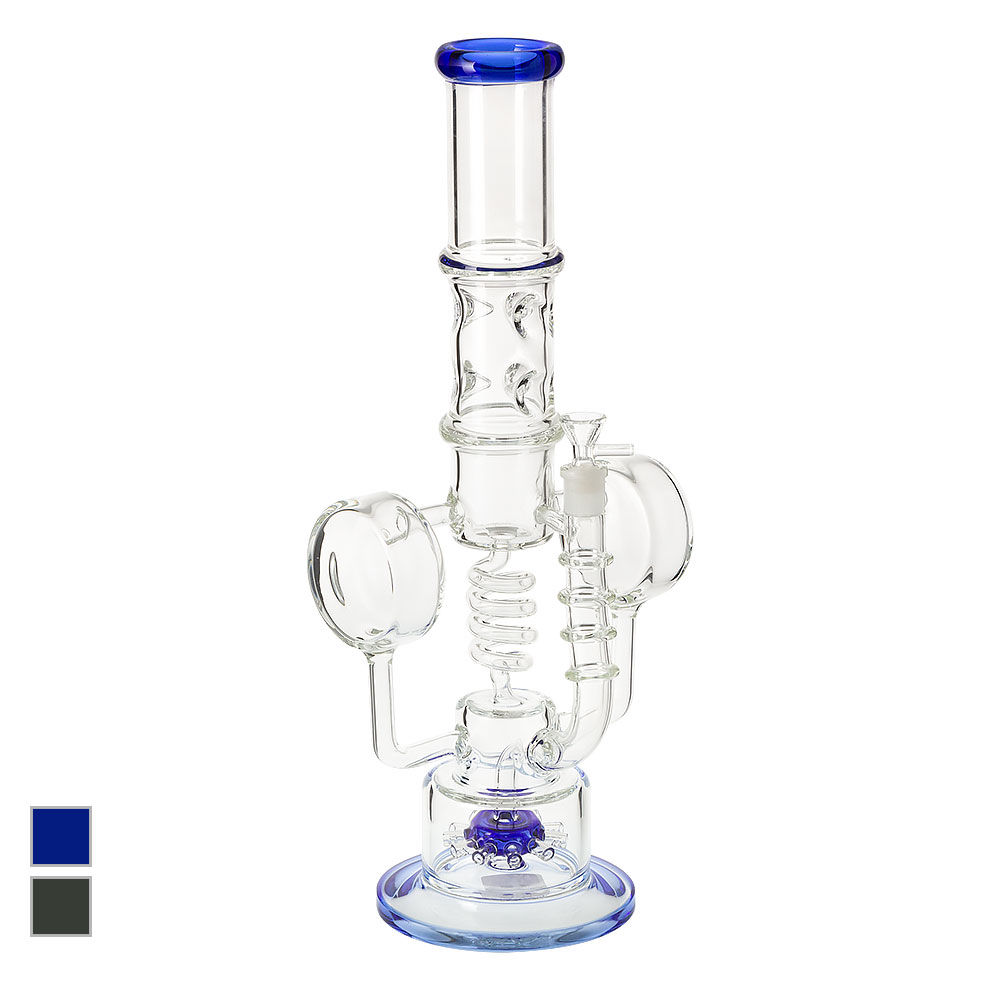 fumed frit glass steamroller pipe