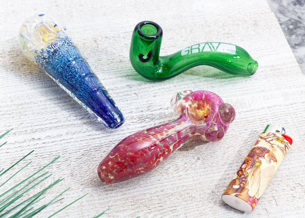 glass spoon pipes
